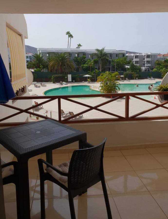 Large Studio Apartment With Lovely Terrace And Wifi Los Cristianos  Eksteriør bilde